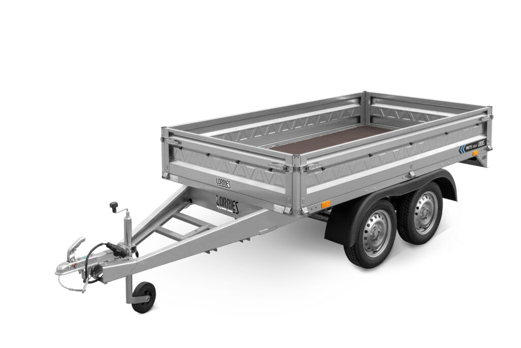 Light two-axle trailer from Lorries