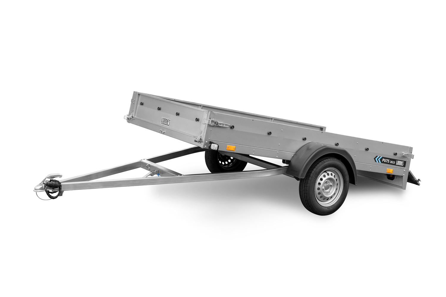 Drawbar box SMALL for all unbraked trailers up to 750 kg