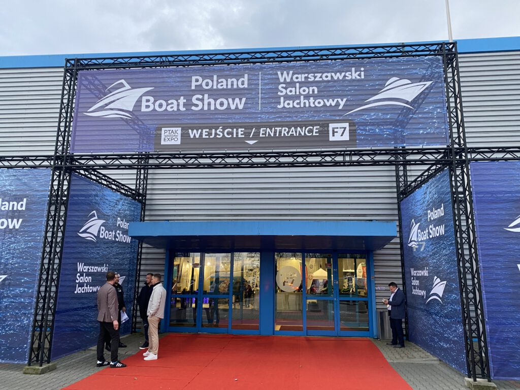 Lorries na Poland Boat Show wejście