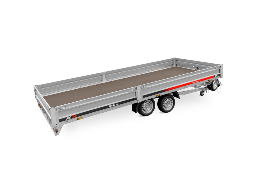 Abschleppwagenanhänger mit Seitenwänden PLBS30-5521 3000 kg