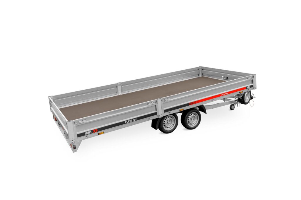 Abschleppwagenanhänger mit Seitenwänden PLBS27-5021 2700 kg