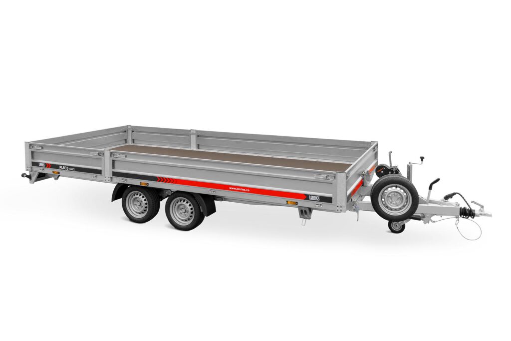 Abschleppwagenanhänger mit Seitenwänden PLBS35-4521 3500 kg