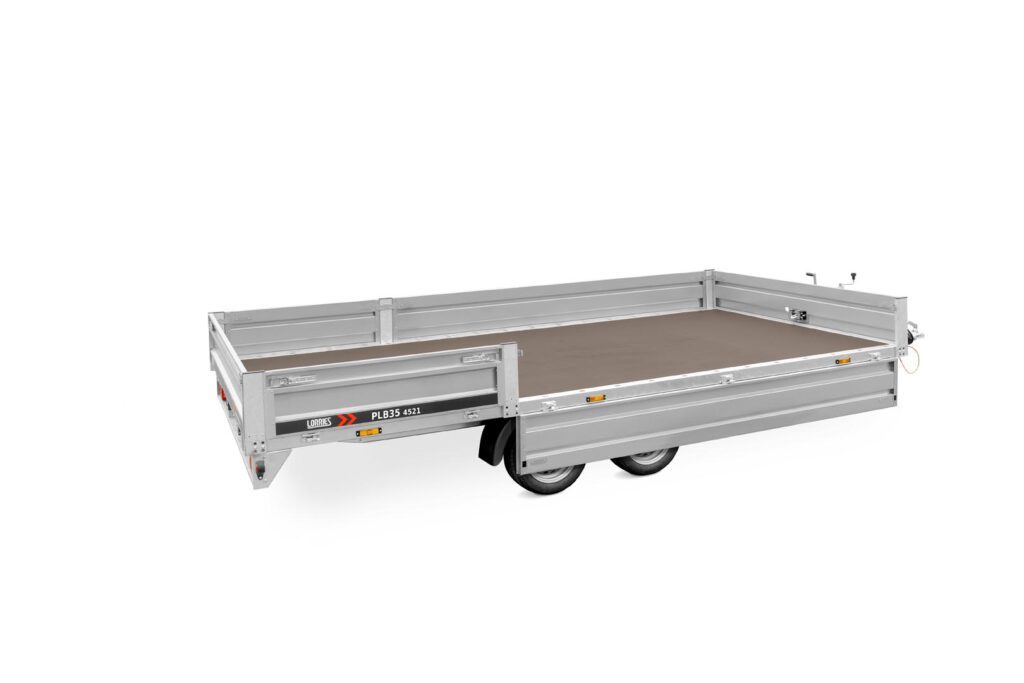 Abschleppwagenanhänger mit Seitenwänden PLBS35-4521 3500 kg
