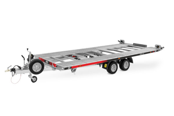 przyczepa laweta LORRIES car transporter trailer Anhänger ze zintegrowanymi najazdami 3500 kg 5 m