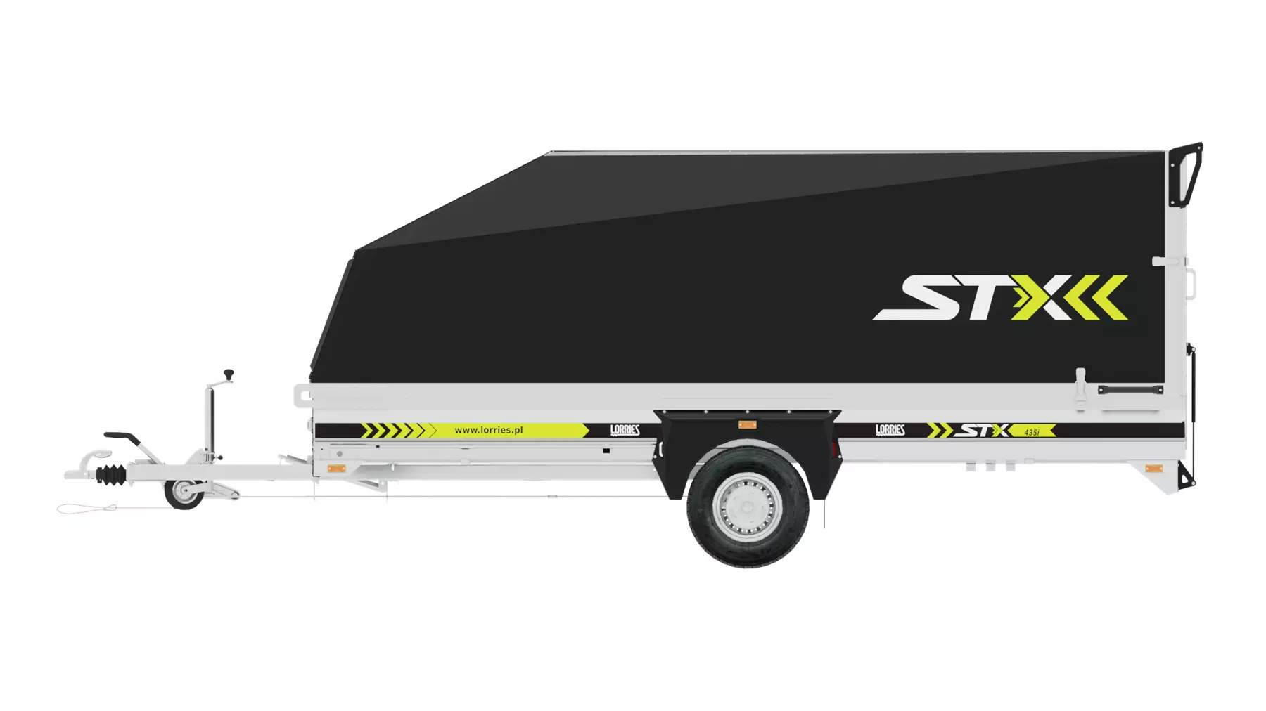 Trailer for quad with cover STX435i Lorries_1