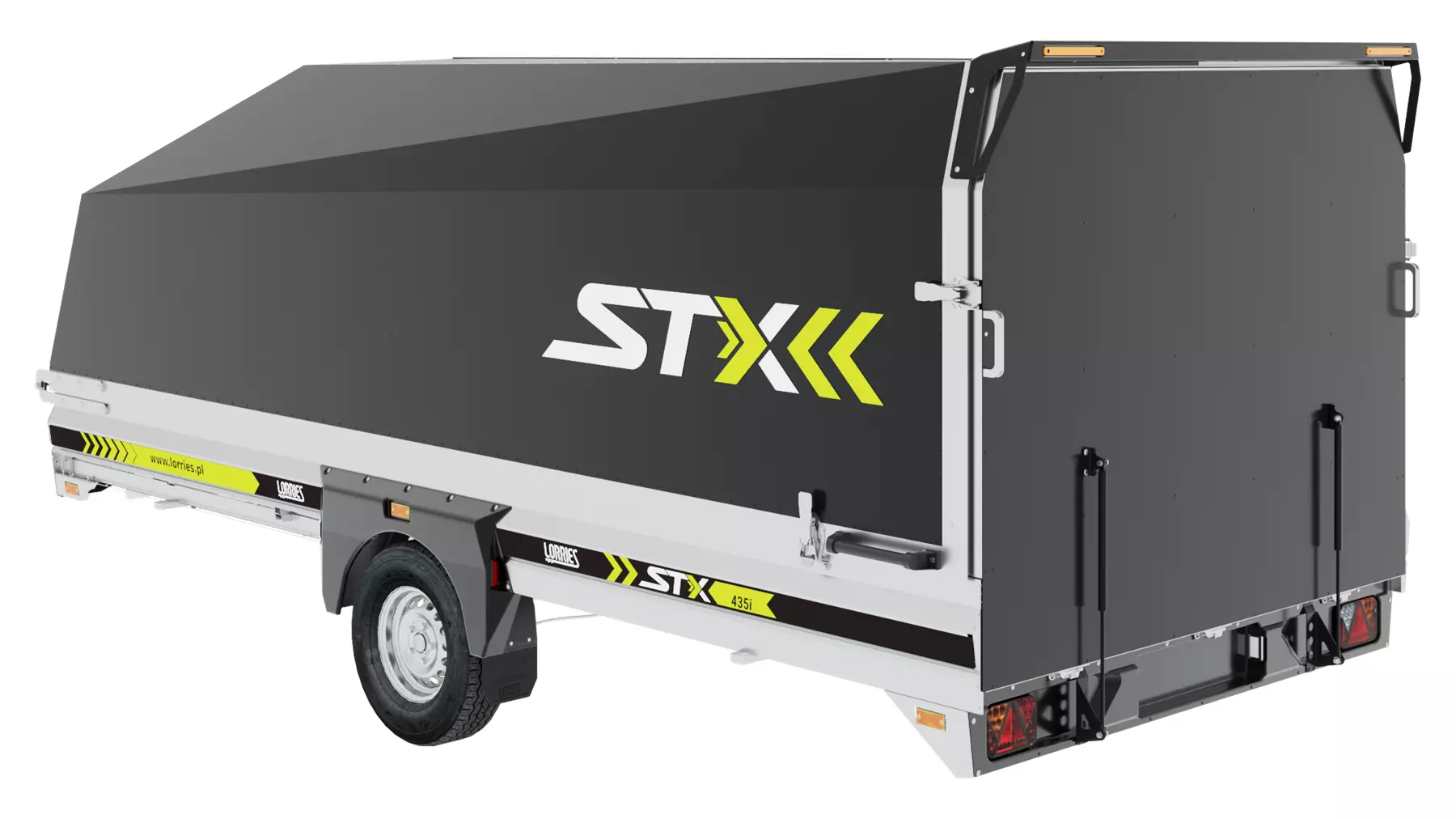 Trailer for quad with cover STX435i Lorries_4