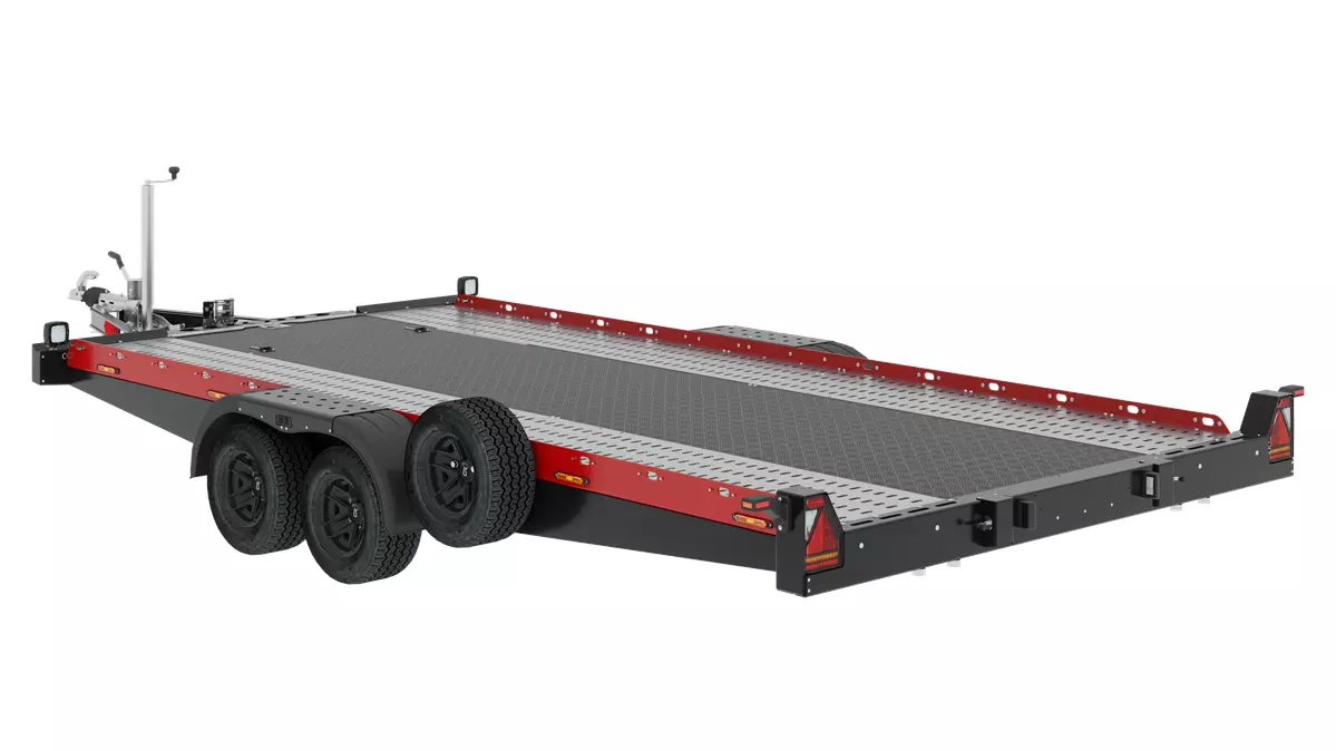 PLAXX27-4520 Aluminum car trailer_RED_1